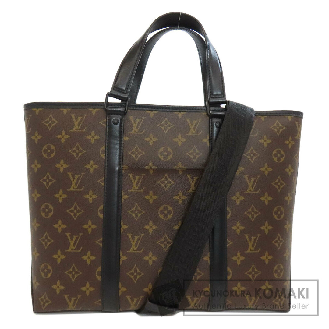 LOUIS VUITTON - LOUIS VUITTON M45734  ウィークエンドPM トートバッグ モノグラムマカサー レディース