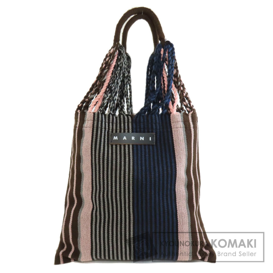 MARNI - MARNI フラワーカフェ ハンモック トートバッグ ポリエステル レディース