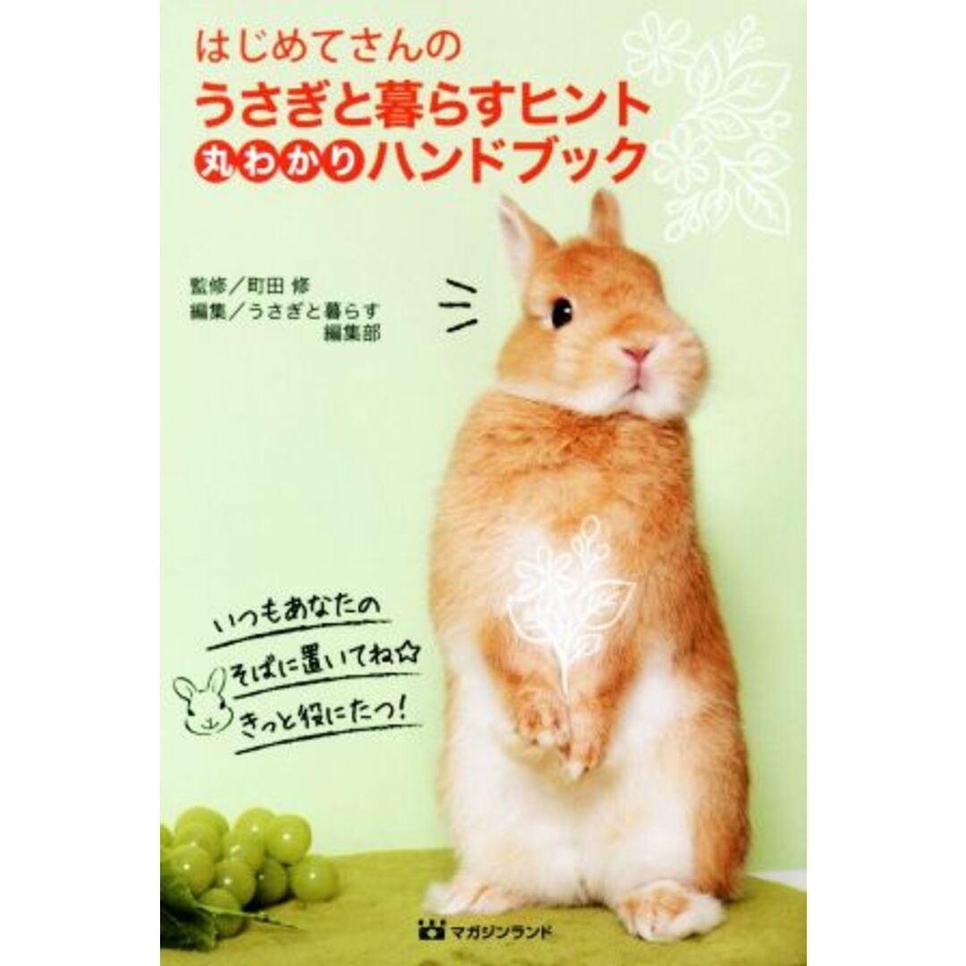 はじめてさんのうさぎと暮らすヒント 丸わかりハンドブック/うさぎと暮らす編集部(編者),町田修 エンタメ/ホビーの本(住まい/暮らし/子育て)の商品写真