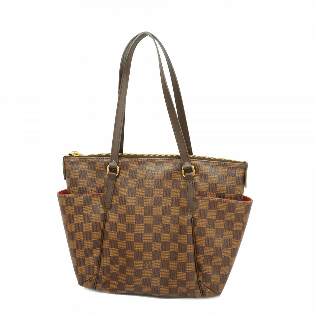 LOUIS VUITTON - 【5eb1497】ルイヴィトン トートバッグ ダミエ トータリーPM N41282 エベヌ【中古】レディース