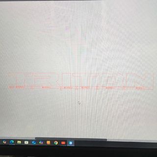 ミツビシ(三菱)のさざべん様専用  (仮)TRITONステッカー(ステッカー)