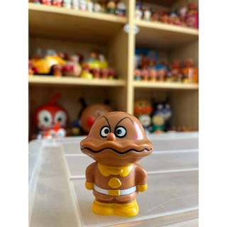 バンダイ(BANDAI)のカレーパンマン 初期ソフビ 1989年 昭和レトロ ★BANDAI マント無し(キャラクターグッズ)