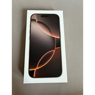 アップル(Apple)のiphone 16 Pro 512gb デザートチタニウム　新品未使用未開封(スマートフォン本体)