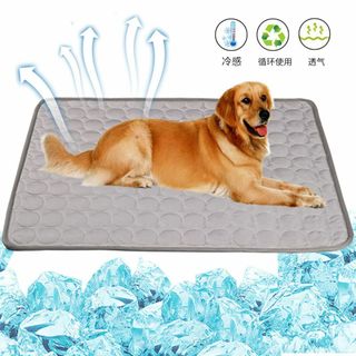 洗えるペット用ござマット グレー Q#000149(その他)