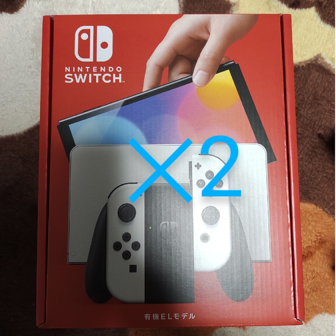 Nintendo Switch(ニンテンドースイッチ)のSwitch 有機EL エンタメ/ホビーのゲームソフト/ゲーム機本体(家庭用ゲーム機本体)の商品写真