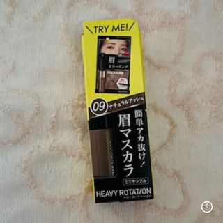 キスミーコスメチックス(Kiss Me)のヘビーローテーション カラーリングアイブロウ 眉マスカラ 09 キスミー 新品(眉マスカラ)