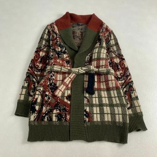 ETRO - 美品 ETRO エトロ 総柄 フリンジスリーブ ロングスリーブ