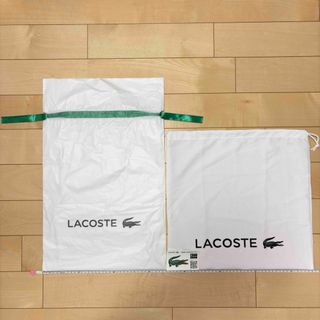 ラコステ(LACOSTE)のラコステ　巾着　ステッカー(ショップ袋)