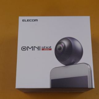 エレコム(ELECOM)の11)ELECOM スマートフォン直挿し360度カメラ OCAM-VRU01BK(その他)