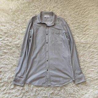 ラコステ(LACOSTE)のラコステ ストライプシャツ 日本製 スリムフィット(Tシャツ/カットソー(七分/長袖))
