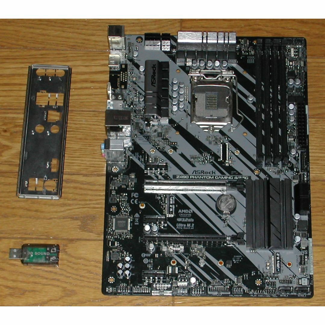 ジャンク　ASROCK　Z490 Phantom Gaming 4/2.5G