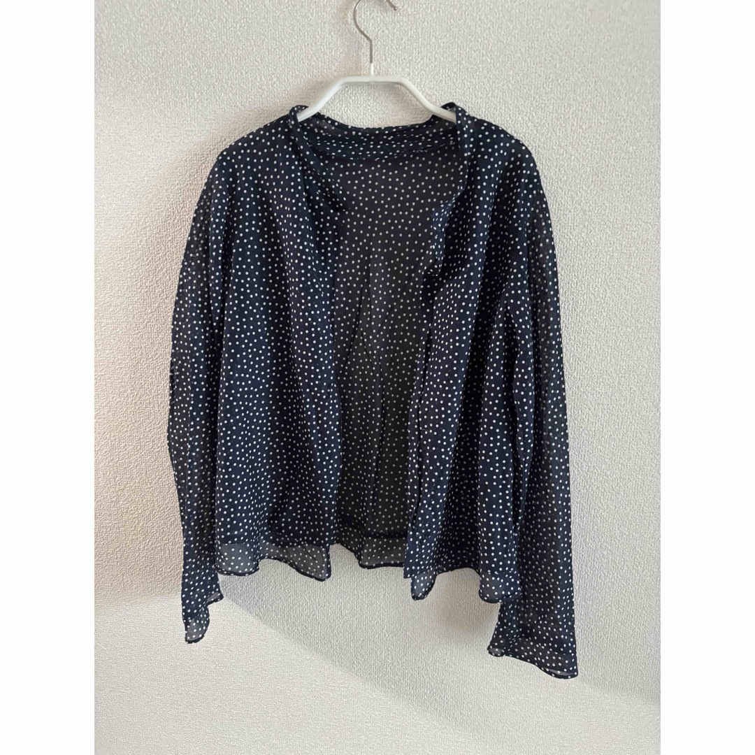 シアーアウター　ハンドメイド　最終価格 レディースのジャケット/アウター(その他)の商品写真