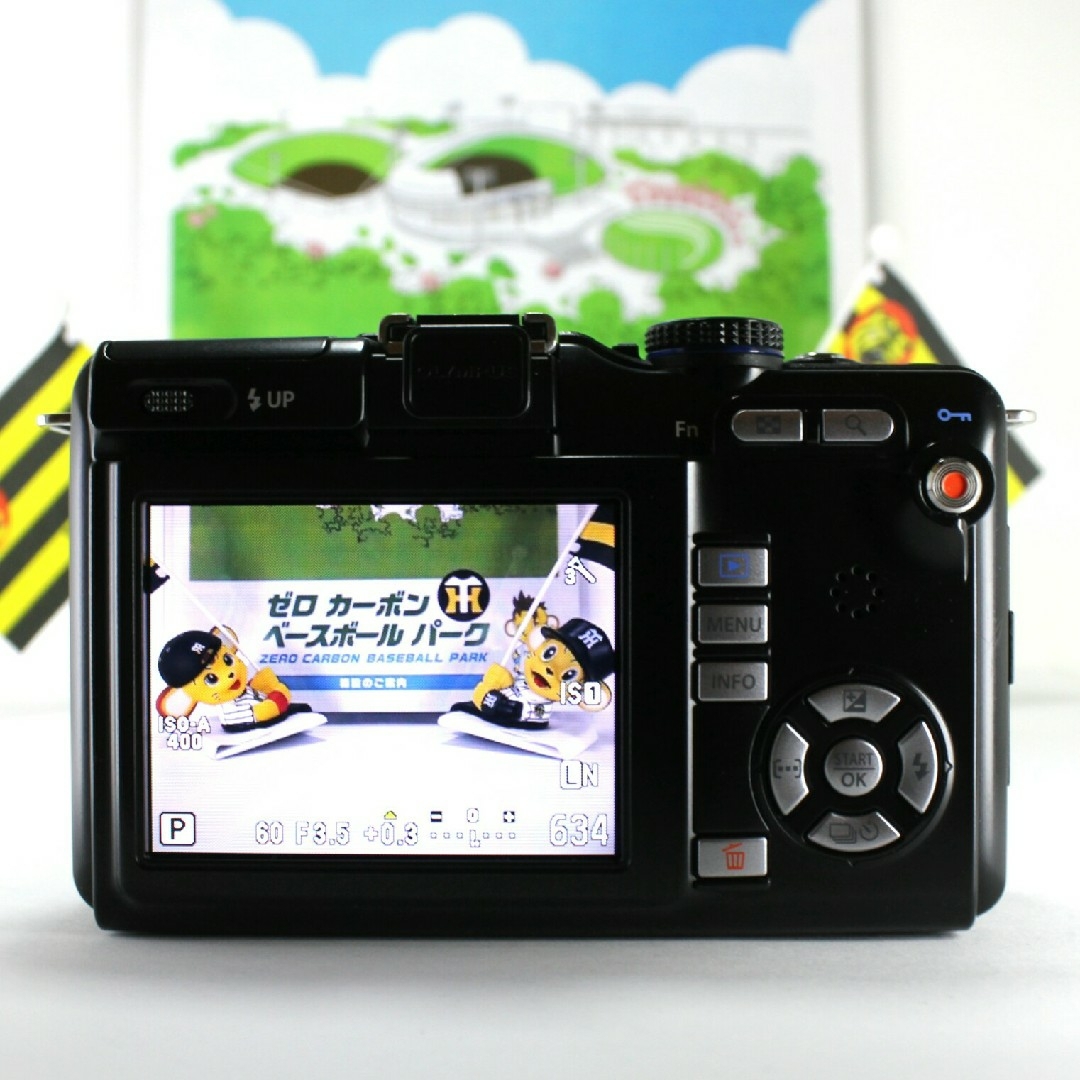 OLYMPUS - OLYMPUS PEN E-P1s ミラーレスカメラ ブラック ボディ