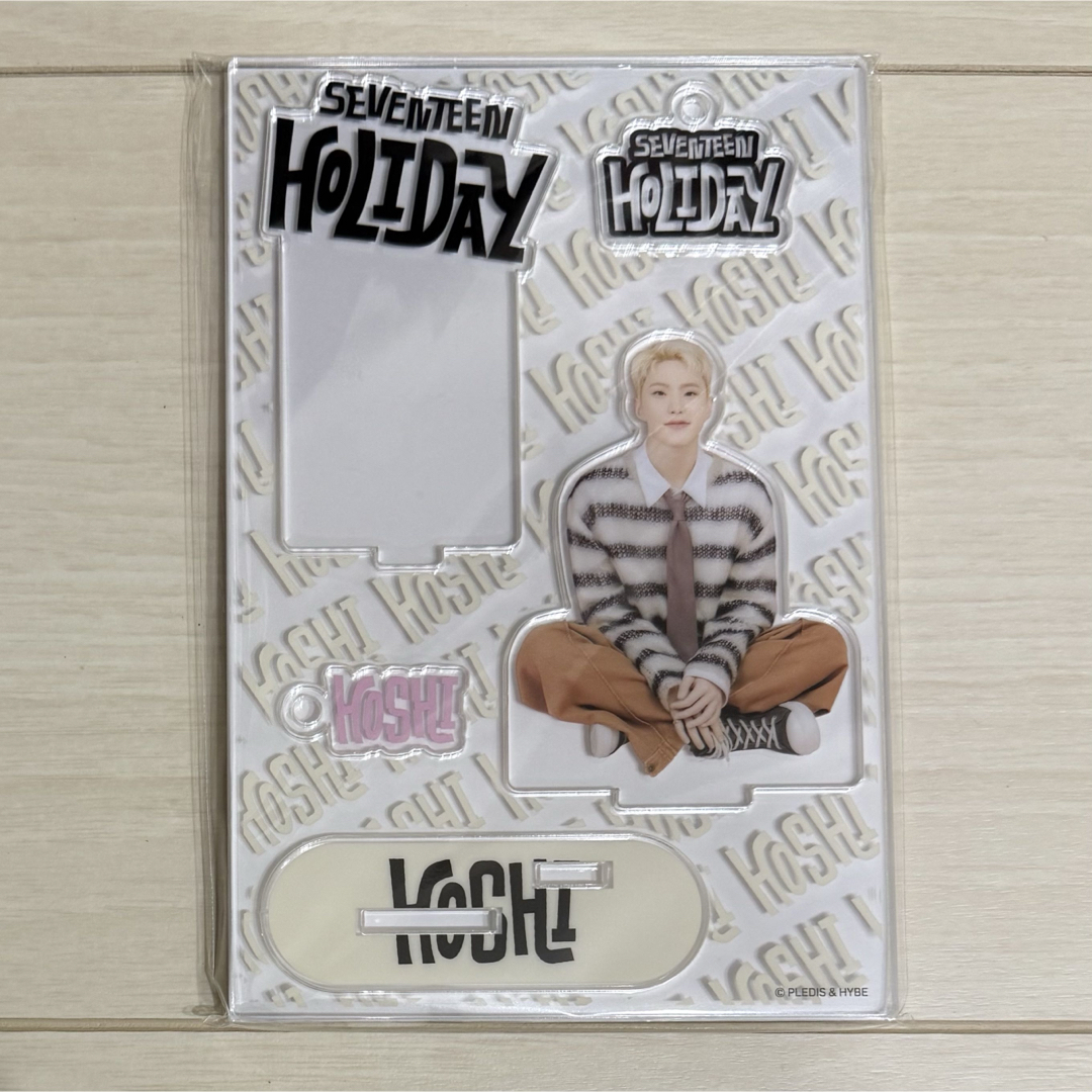 SEVENTEEN(セブンティーン)のSEVENTEEN HOLIDAY HOSHI ホシ アクリルスタンド アクスタ エンタメ/ホビーのタレントグッズ(アイドルグッズ)の商品写真