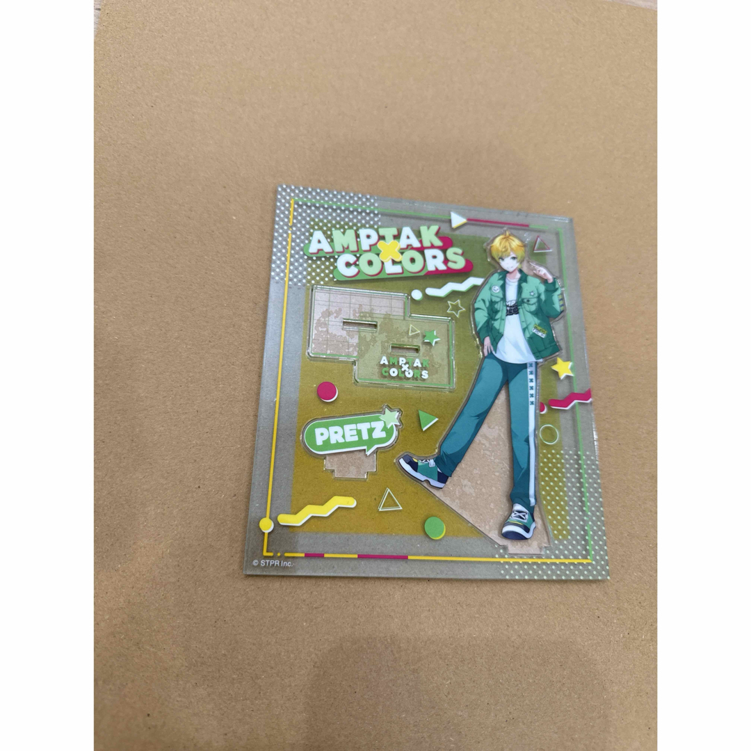お値下げ中★アンプタックカラーズ アクリルスタンド ぷりっつくん エンタメ/ホビーのおもちゃ/ぬいぐるみ(キャラクターグッズ)の商品写真