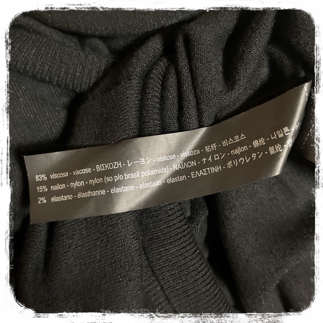ZARA - ZARA ♥ 大人綺麗 無地 シンプル 袖パール 柔らか 長袖