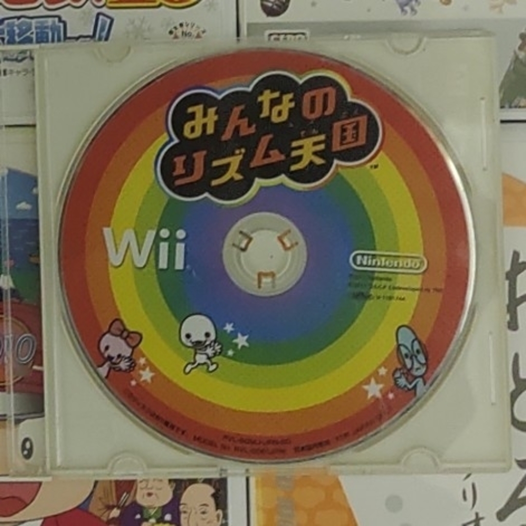 Wii(ウィー)のリズム天国 エンタメ/ホビーのゲームソフト/ゲーム機本体(家庭用ゲームソフト)の商品写真