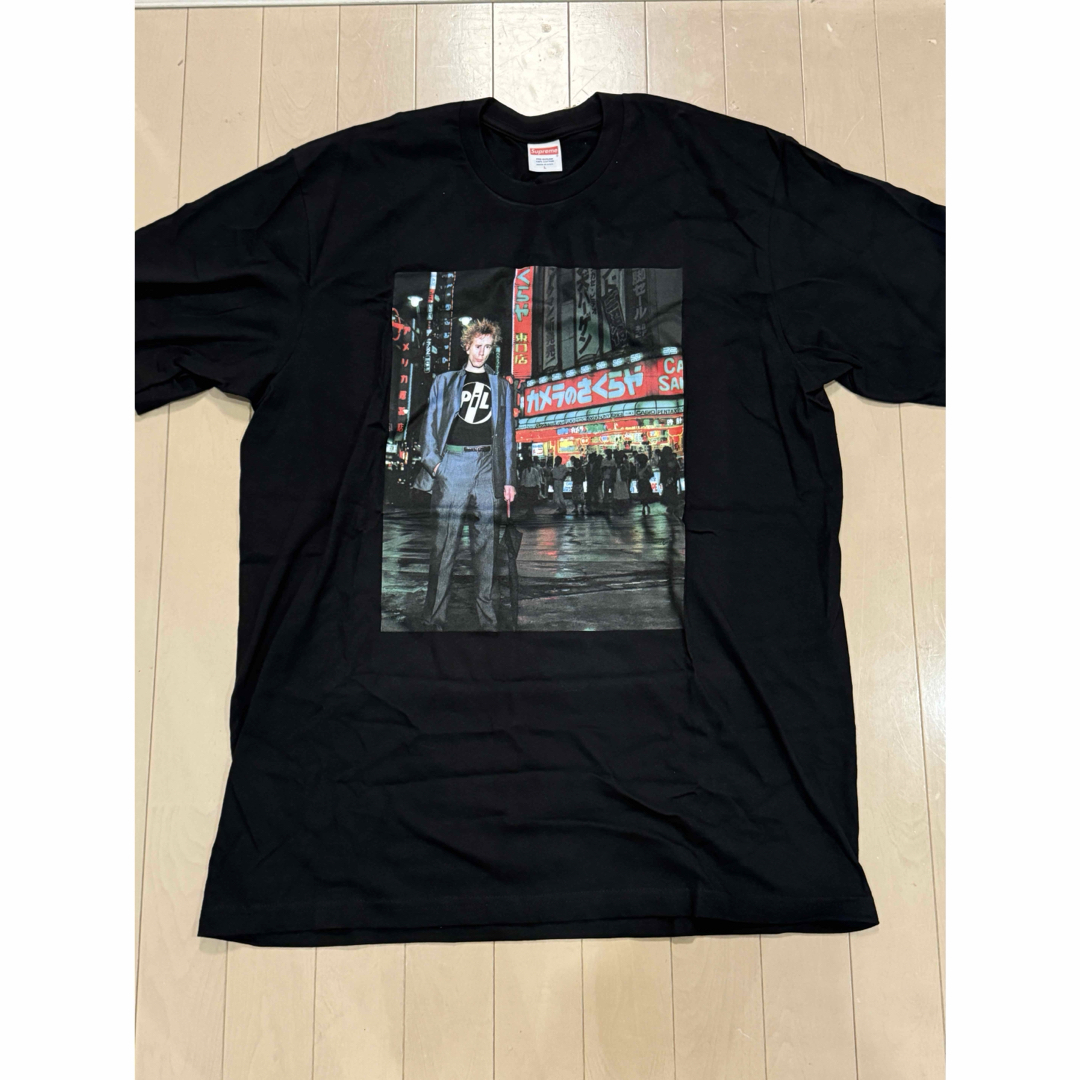 Supreme(シュプリーム)のSupreme PiLフォトTシャツ 黒L 新品 メンズのトップス(Tシャツ/カットソー(半袖/袖なし))の商品写真