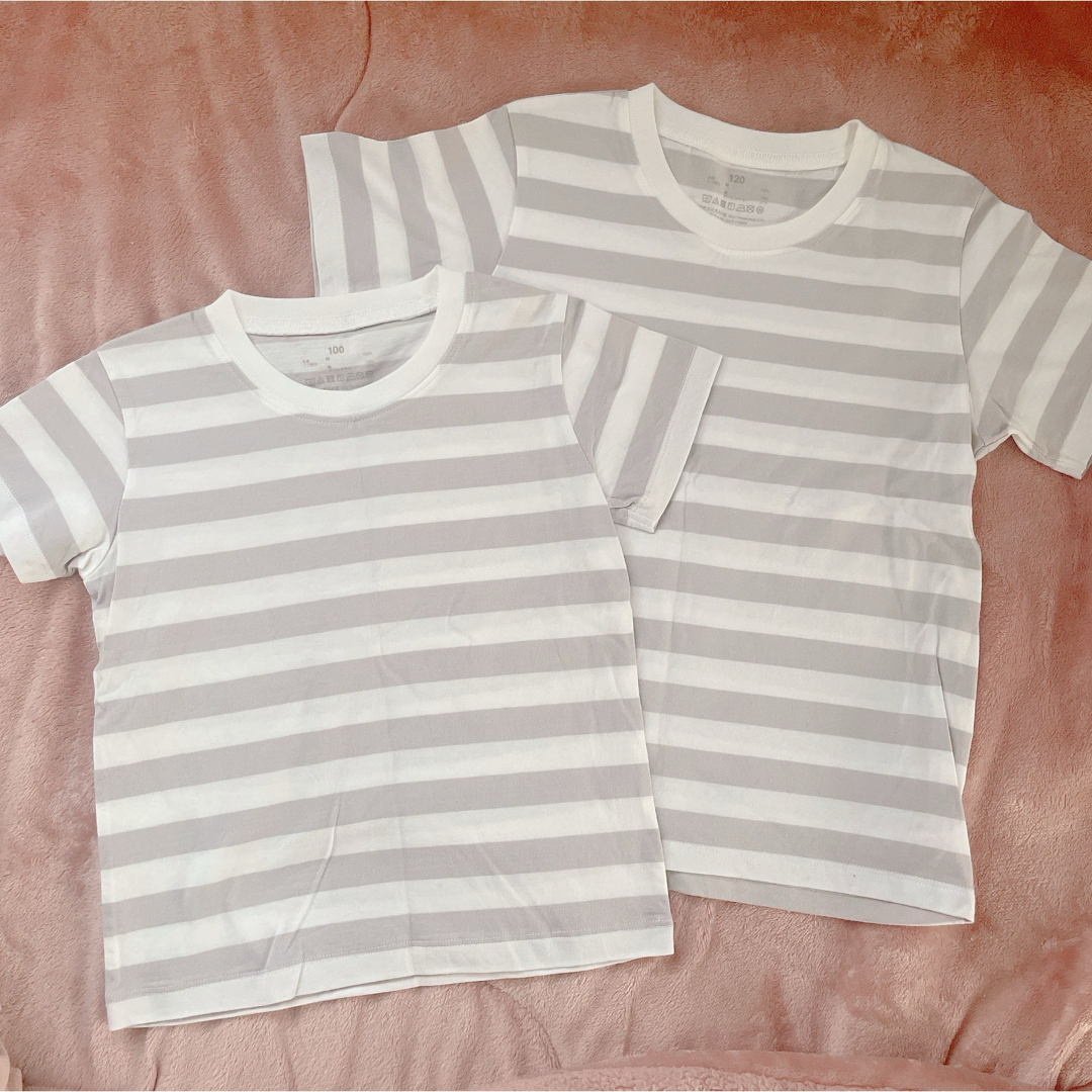 MUJI (無印良品)(ムジルシリョウヒン)の無印良品*TシャツSET キッズ/ベビー/マタニティのキッズ服男の子用(90cm~)(Tシャツ/カットソー)の商品写真