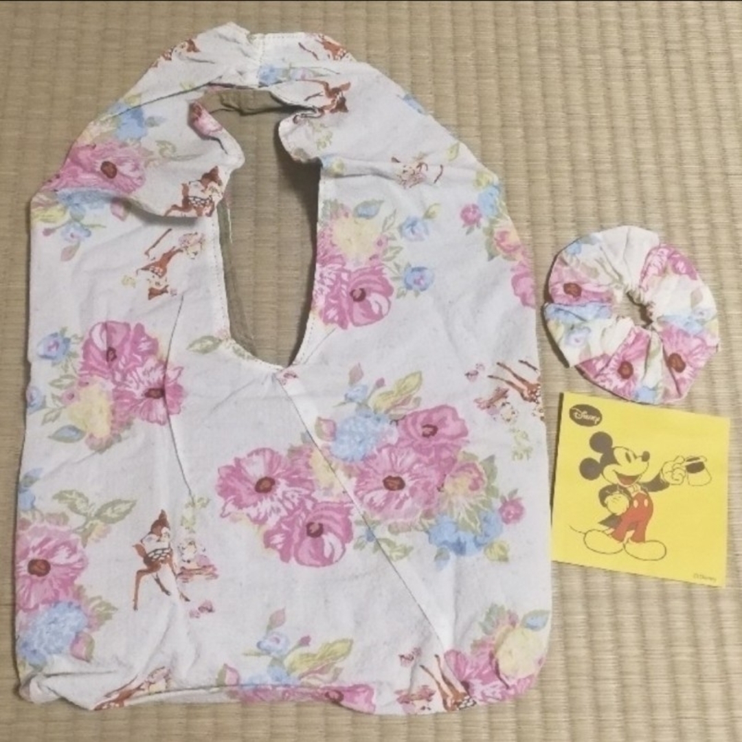 syrup.(シロップ)の新品♡ ディズニー 花柄バンビバッグ&シュシュ レディースのバッグ(ショルダーバッグ)の商品写真