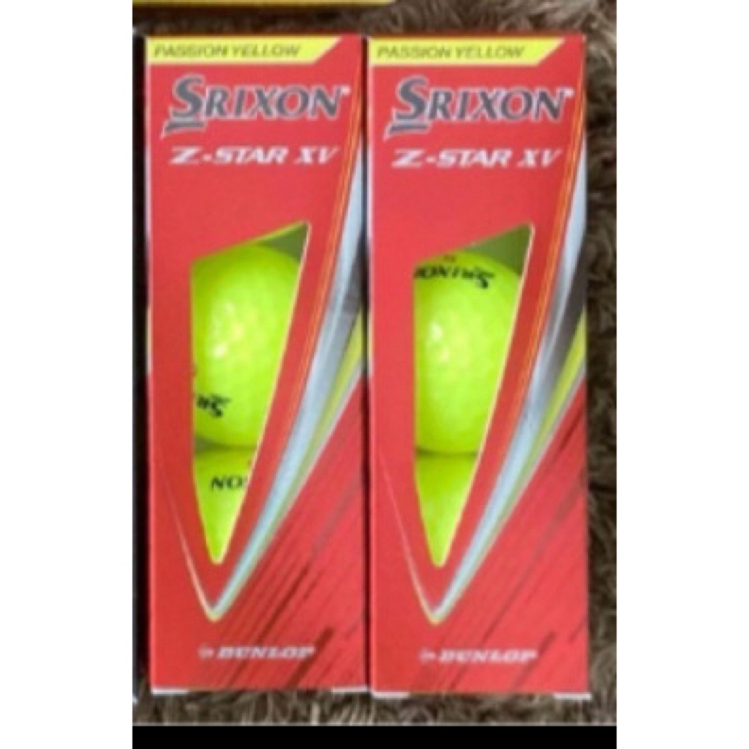 Srixon(スリクソン)の2025 最新版 スリクソン z star xv イエロー スポーツ/アウトドアのゴルフ(その他)の商品写真