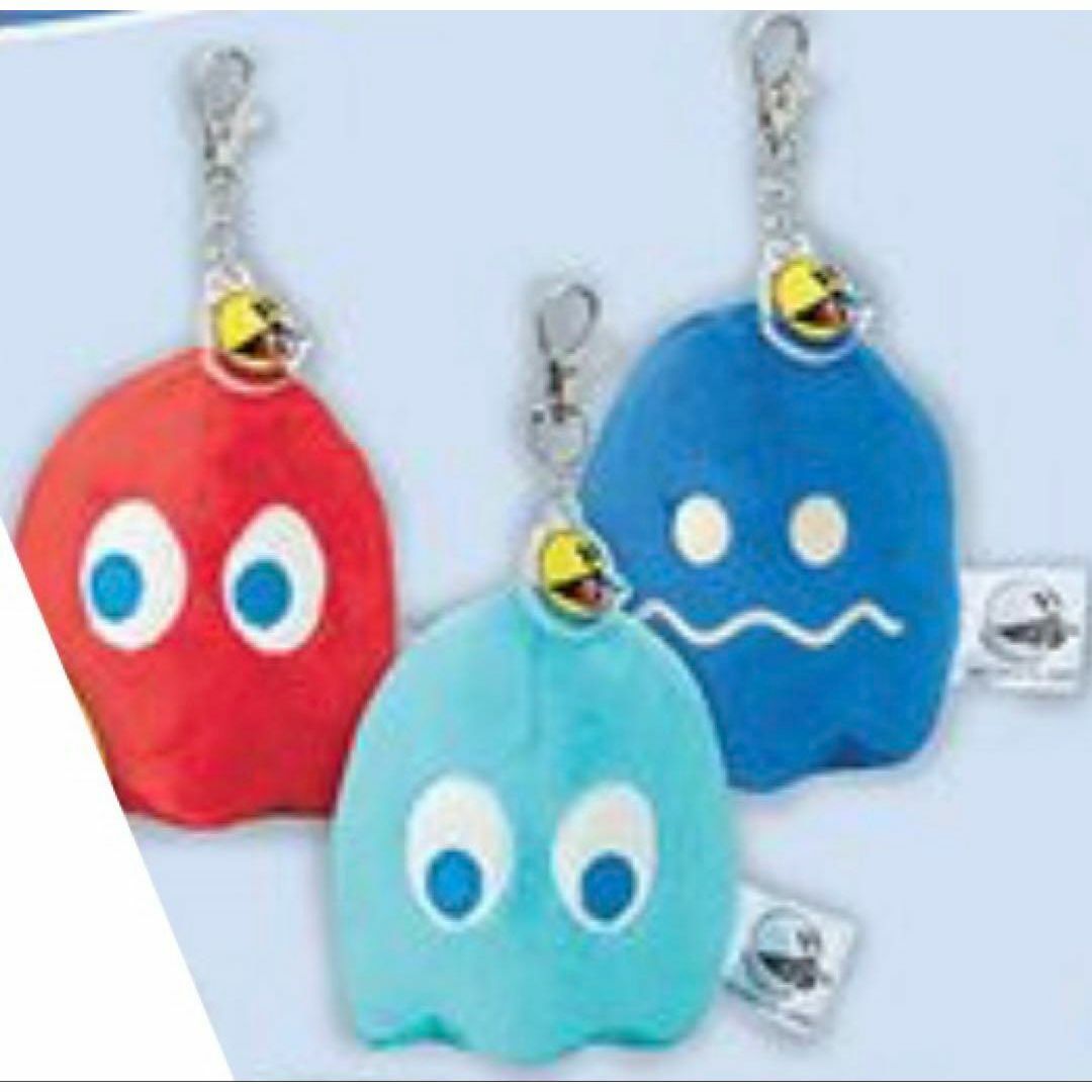 3点 パックマン 45周年 モンスター マスコット チャーム バラ売りok エンタメ/ホビーのエンタメ その他(その他)の商品写真