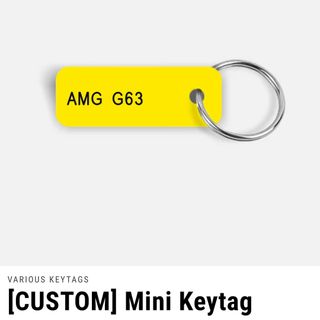 メルセデスベンツ(Mercedes-Benz)のvariouskeytags [CUSTOM] Mini Keytag(キーホルダー)