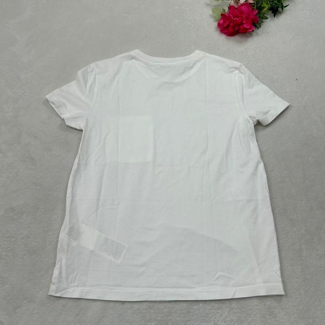 福袋安いいね半額ストア Max Mara T 白 クルーネック マックスマーラ M 美品 G223 - Tシャツ(半袖+袖なし)