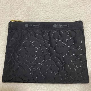 レスポートサック(LeSportsac)の新品 レスポートサック ハワイ限定 ポーチ パフィーブロッサムズ ブラック(ポーチ)