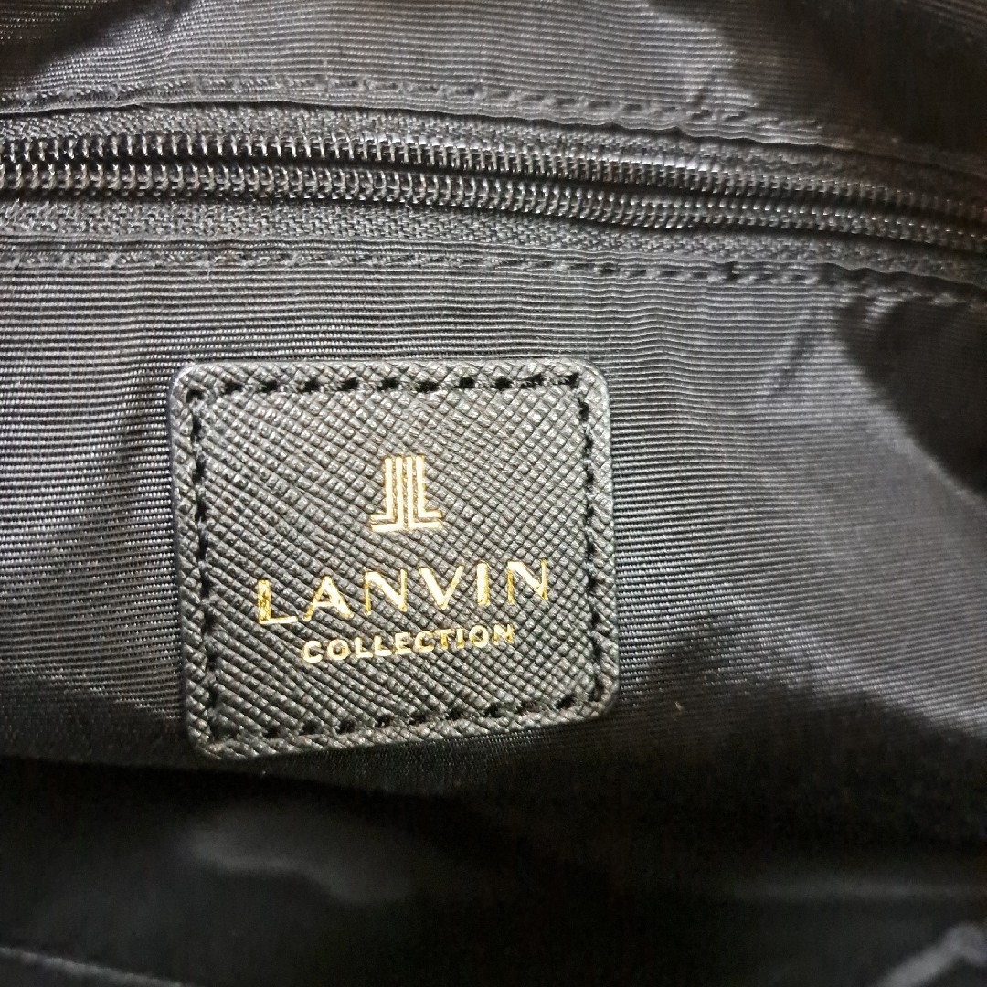 ランバンコレクション ショルダーバッグ 黒