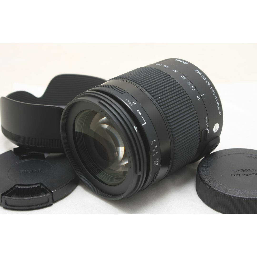 SIGMA - 18-200mm F3.5-6.3 DC MACRO HSM ペンタックス