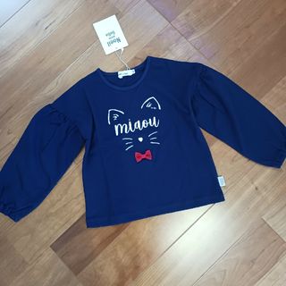 Noeil aime BeBe - ノイユエイムベベ☆カットソー☆110☆定価4290円☆BeBe☆ノイユエームべべ