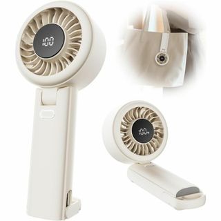 ハンディファン【2025革新型・1〜100段階の風量調整・超大風量】手持ち扇風機(扇風機)