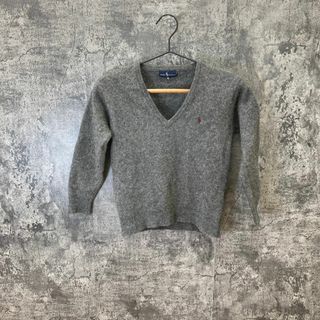 ラルフローレン(Ralph Lauren)の人気商品✨ラルフローレン【M】長袖ニット 左胸ロゴ セーター(ニット/セーター)