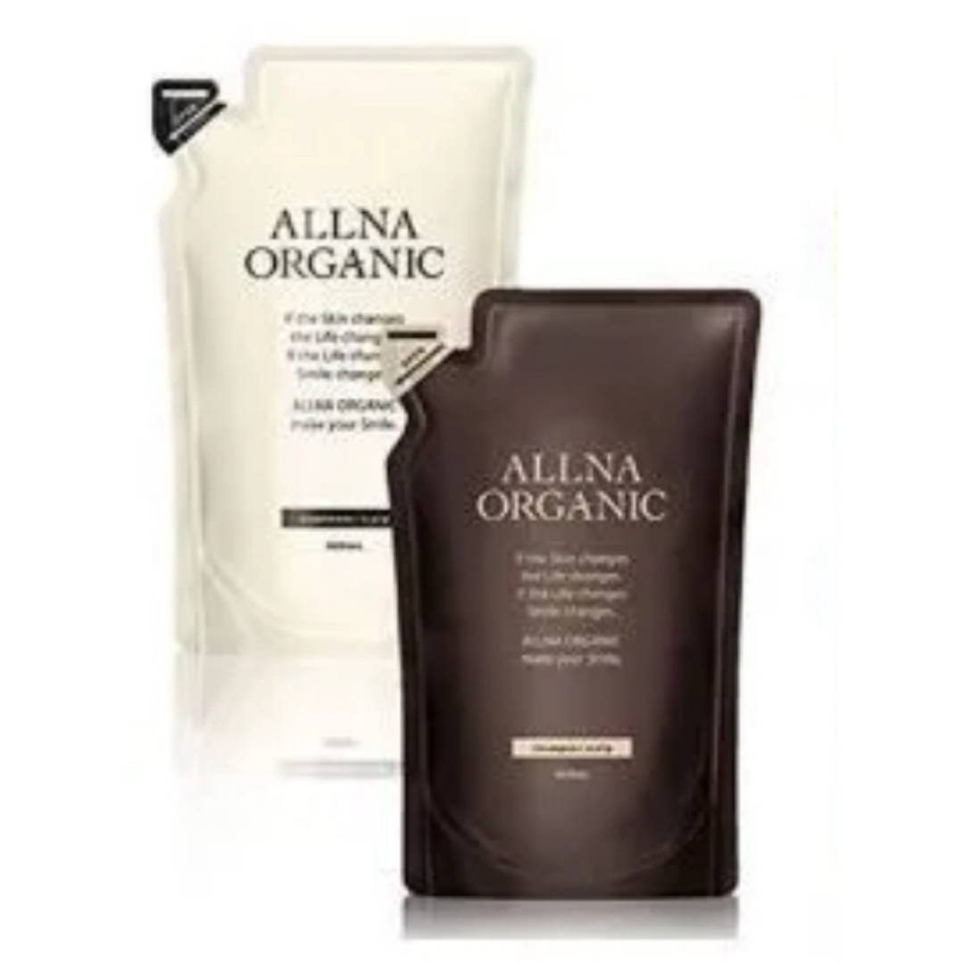 ALLNA ORGANIC(オルナオーガニック)のオルナ オーガニック スカルプシャンプー&トリートメント 詰め替え用 コスメ/美容のヘアケア/スタイリング(シャンプー/コンディショナーセット)の商品写真