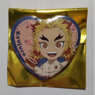 キメツノヤイバ(鬼滅の刃)の鬼滅の刃　ストロベリーフェスティバル2025ハート缶バッジ、煉獄杏寿郎①(バッジ/ピンバッジ)