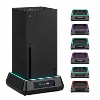 【特価商品】Xbox Series X 用冷却ファン スタンド Xboxシリーズ(その他)