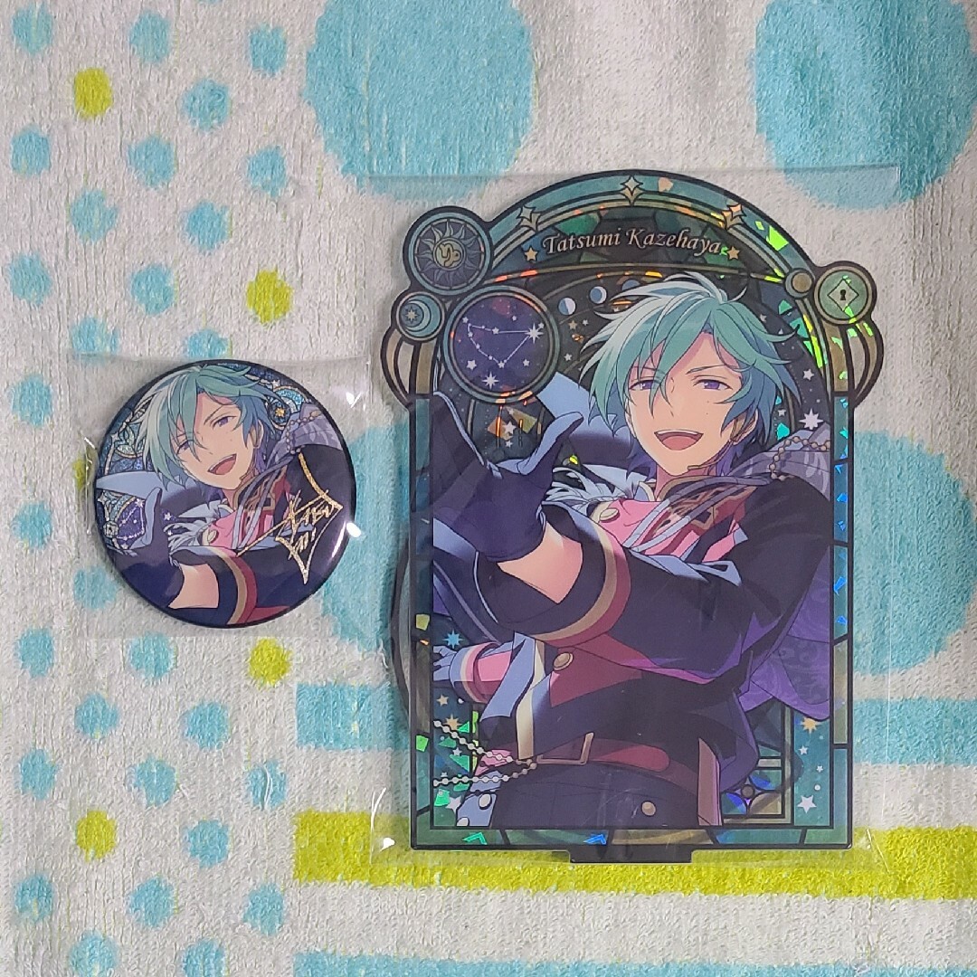あんさんぶるスターズ!! 星の向こう 缶バッジ アクリルスタンド 風早巽 エンタメ/ホビーのおもちゃ/ぬいぐるみ(キャラクターグッズ)の商品写真