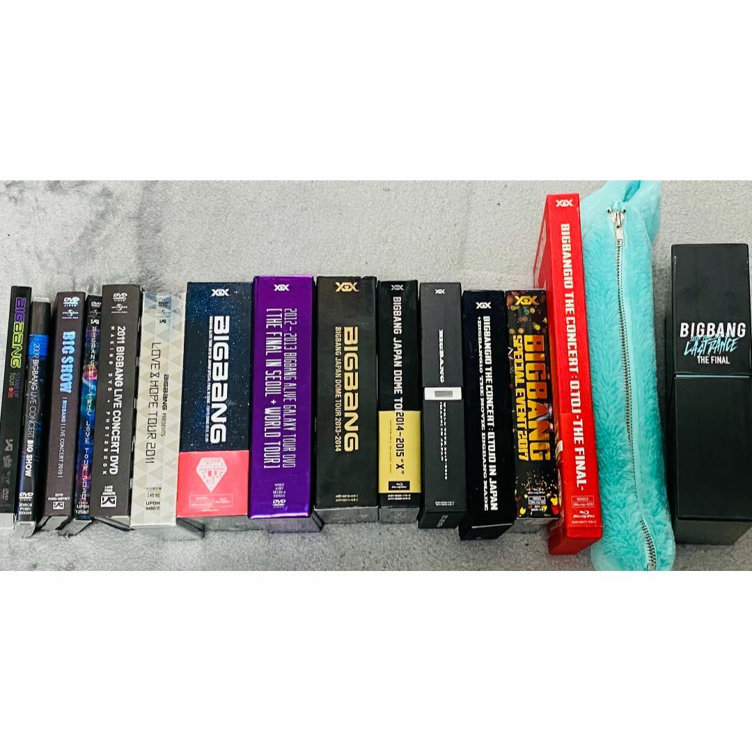 BIGBANG ライブ DVD ブルーレイ 16枚 まとめ売りセット 初回盤