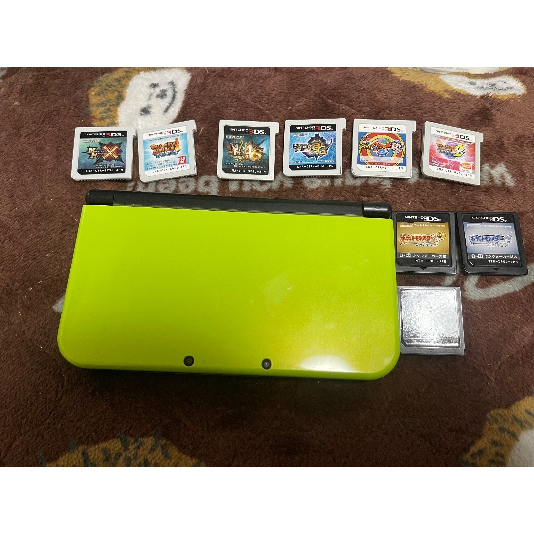 ニンテンドー3DS - Newニンテンドー3DS LL ライム ポケモンバンク ポケムーバー