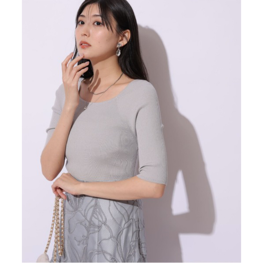 Mystrada(マイストラーダ)のMystrada マロウレースドッキングワンピース マイストラーダ レディースのワンピース(ロングワンピース/マキシワンピース)の商品写真