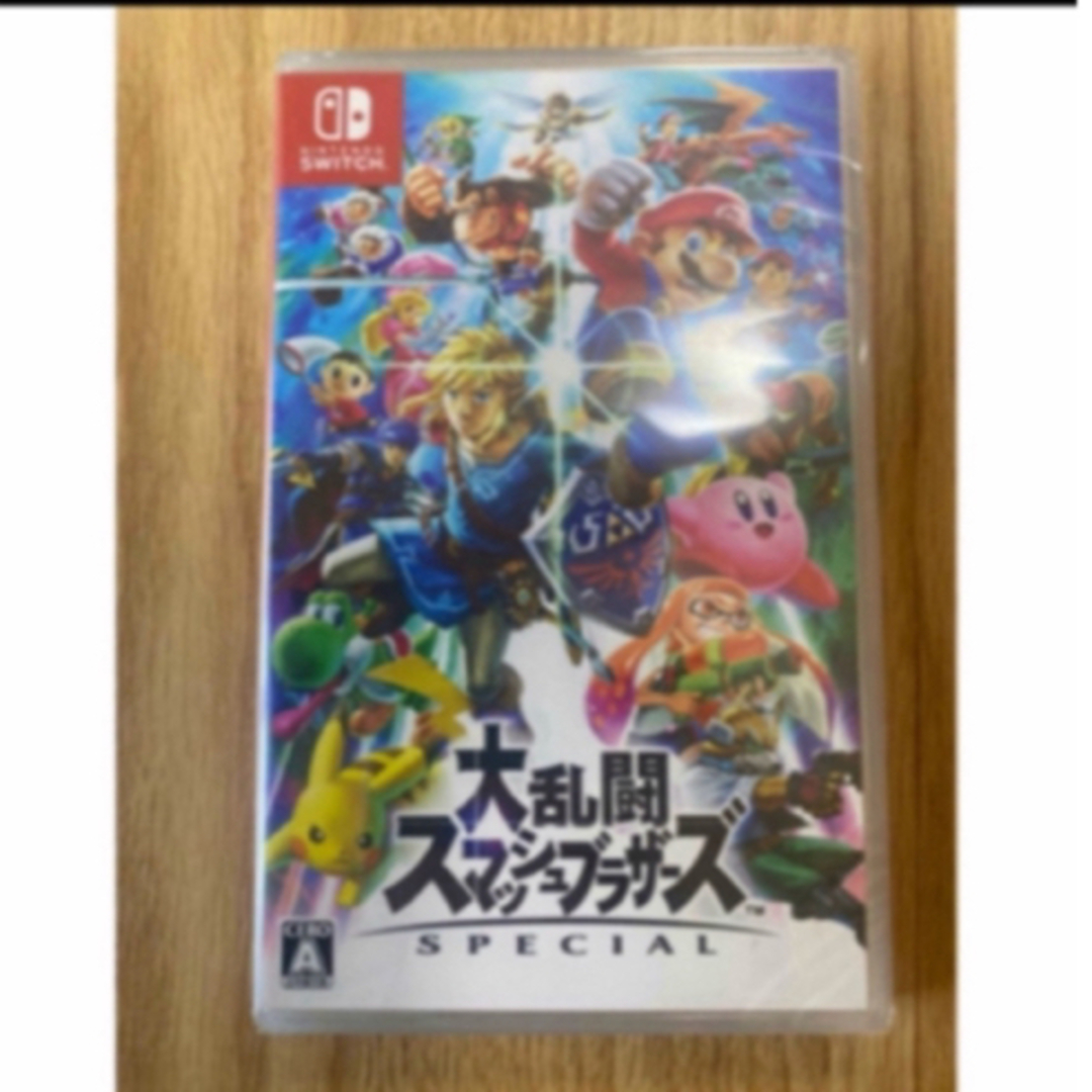 Nintendo Switch(ニンテンドースイッチ)の大乱闘スマッシュブラザーズ エンタメ/ホビーのゲームソフト/ゲーム機本体(家庭用ゲームソフト)の商品写真