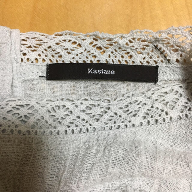 Kastane(カスタネ)のユイさま専用 美品 Kastane レースハイネックブラウス レディースのトップス(シャツ/ブラウス(長袖/七分))の商品写真