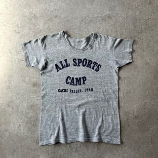 ラッセルアスレティック(Russell Athletic)の60s ラッセルアスレティック ヴィンテージtシャツ USA製 L グレー(Tシャツ/カットソー(半袖/袖なし))