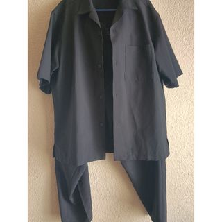 GU - 良品❗️【GU】ジーユー ストライプ襟ブルゾン(S)紺色の GU - 良品❗️【GU】ジーユー ストライプ襟ブルゾン(S)紺色の