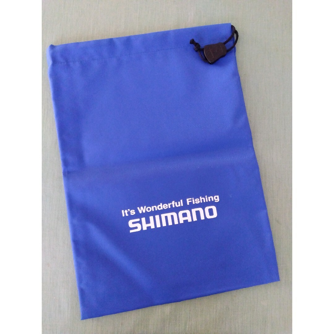 SHIMANO(シマノ)のシマノ ナイロン袋 青 スポーツ/アウトドアのフィッシング(その他)の商品写真