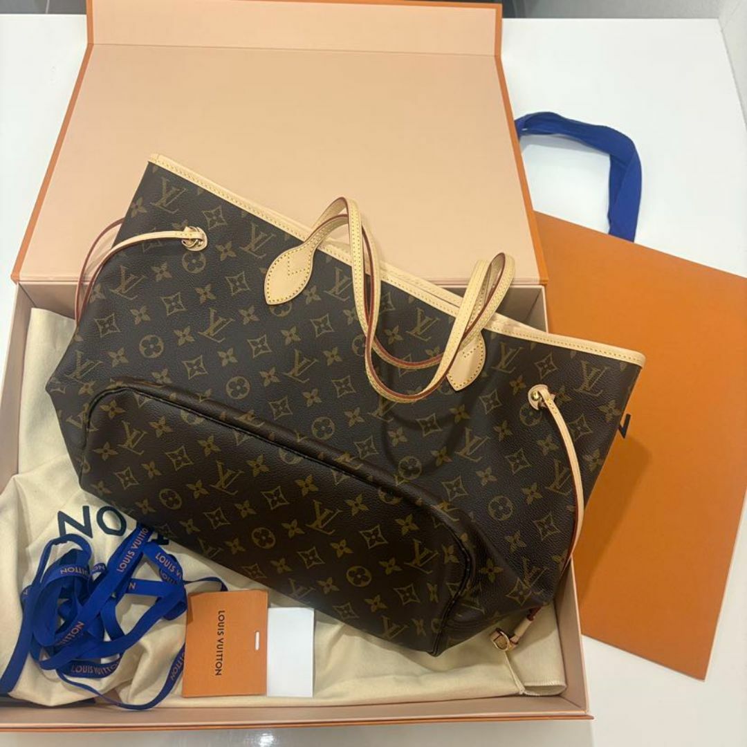 LOUIS VUITTON - 未使用）ルイヴィトン モノグラム ネヴァーフルMM M46975 RFID