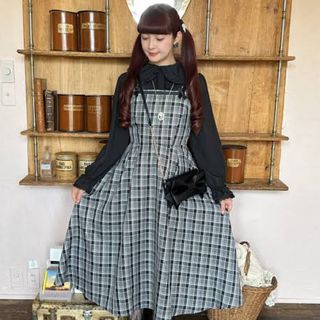 シマムラ(しまむら)のしまむら　青木美沙子　ジャンパースカート(ロングワンピース/マキシワンピース)