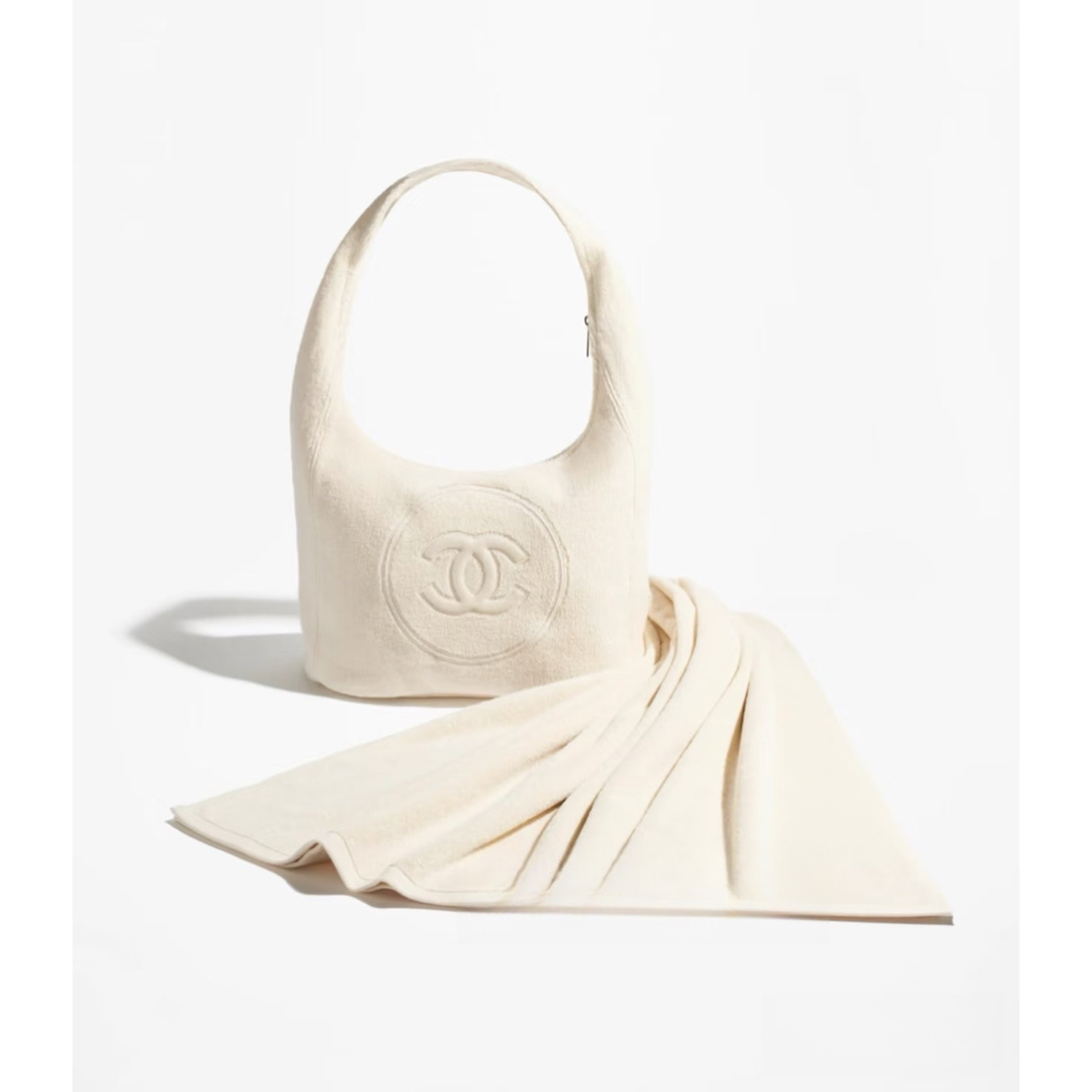 【新品】シャネル CHANEL トートバッグ ホワイト 白 ノベルティ シャネル ノベルティトートバッグ CHANEL 白 新品未使用品