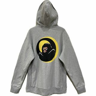 A BATHING APE - ＊アベイシングエイプ APE プリント プルオーバーパーカー L